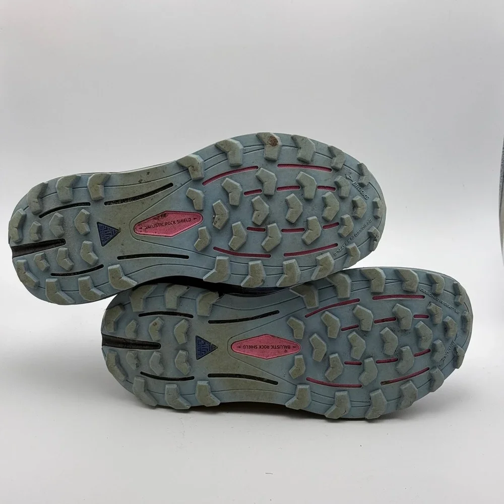 Brooks Cascadia 16 Womens Trail Running‎ Shoes Blue Black Yellow  Size 9